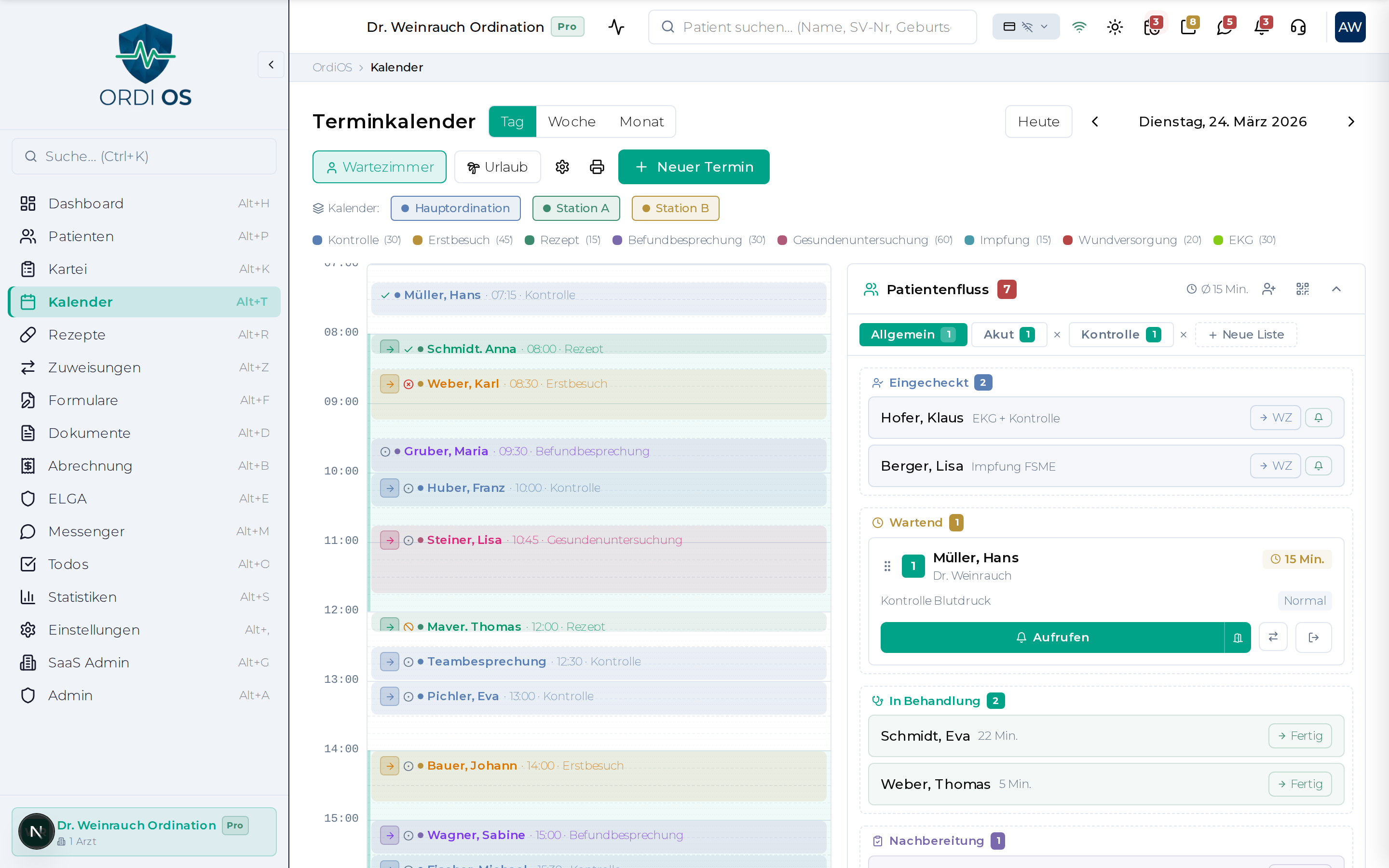 OrdiOS Terminkalender